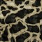 1 Yard Black and Beige Abstract Spot Cotton Sateen Stretch Fabric